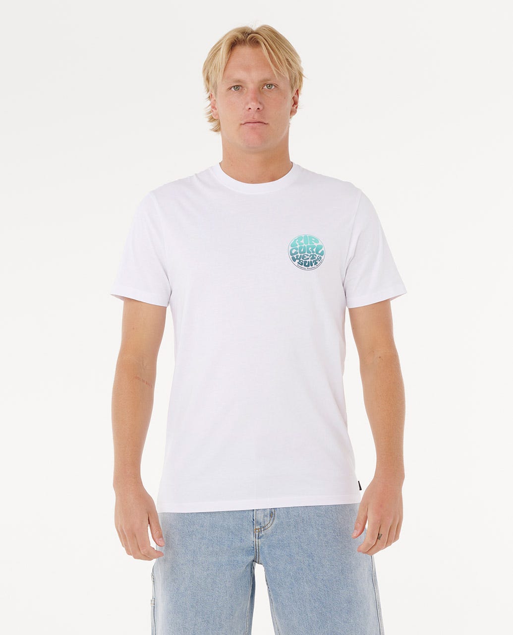 Rip Curl Men Wettie Passage Icon Standard Tee