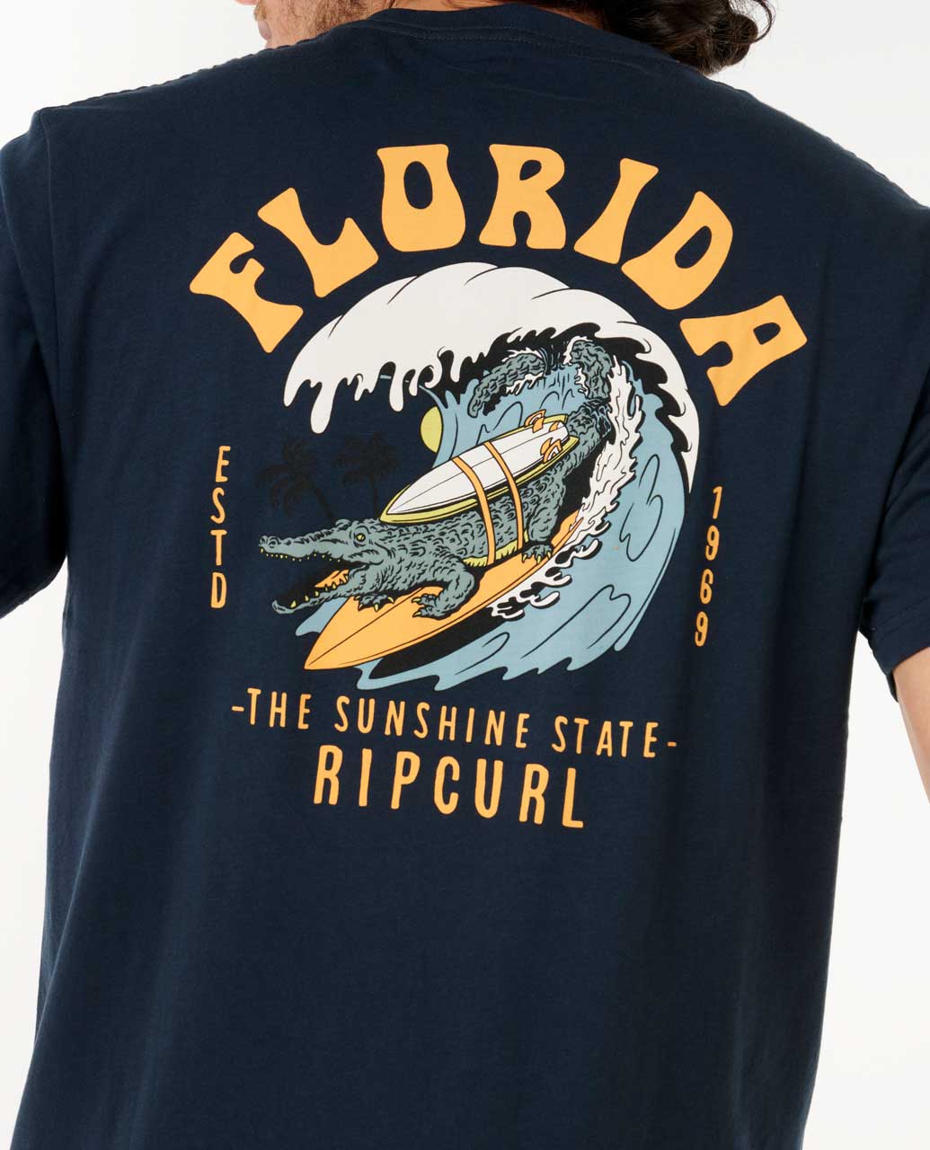 Rip Curl Men Destination Animals Standard Tee