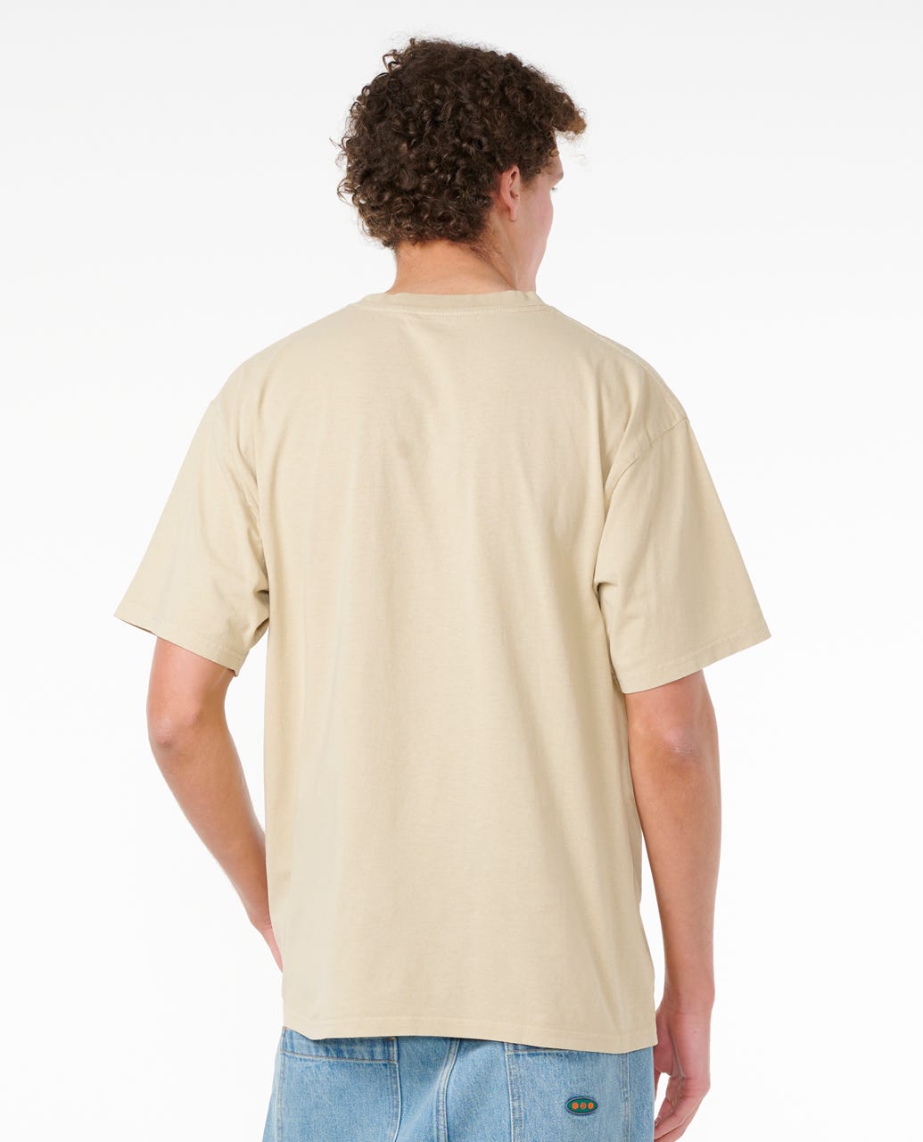 Rip Curl Men Fade Out Embroid Loose Tee