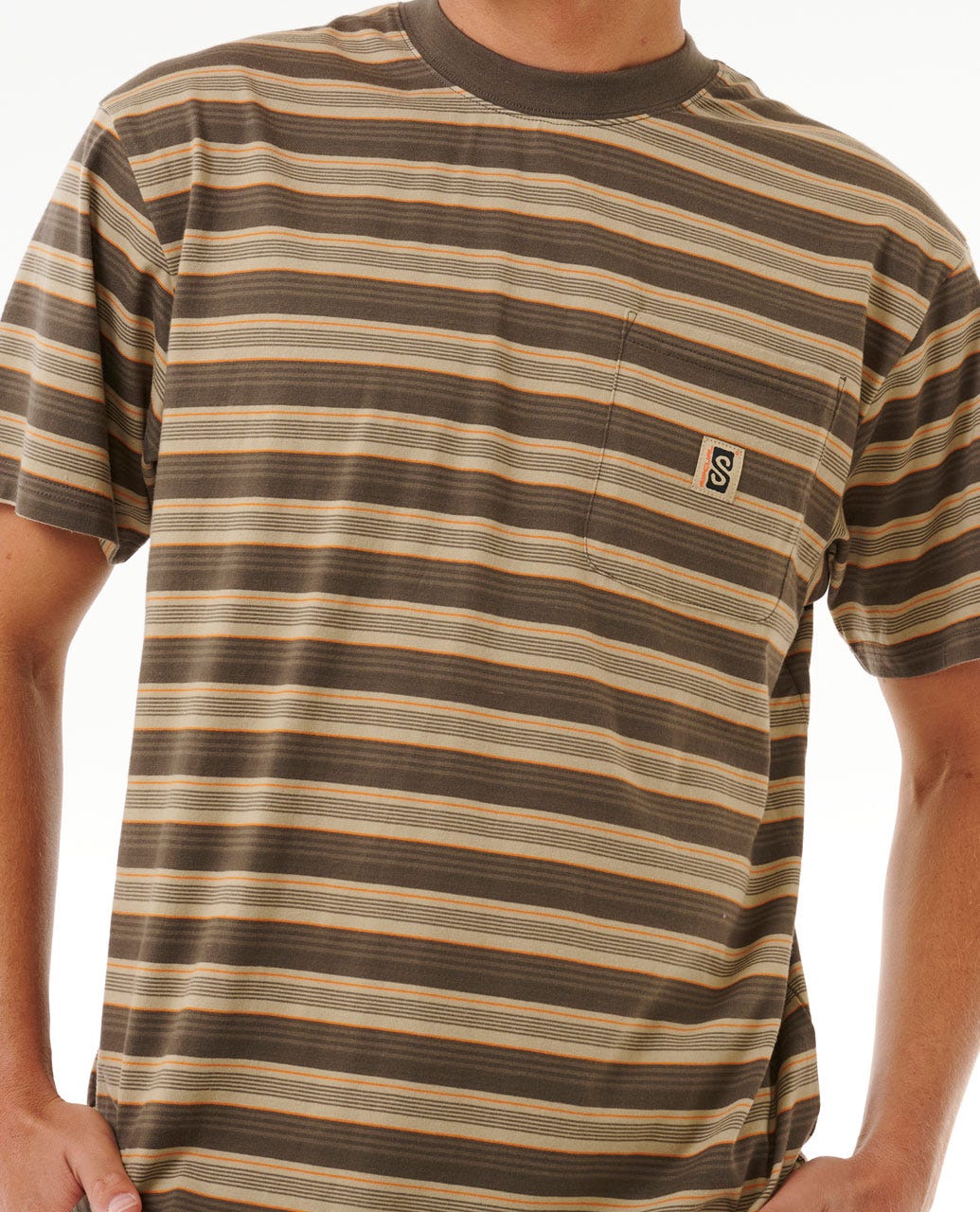 Rip Curl Men Search Stripe Tee