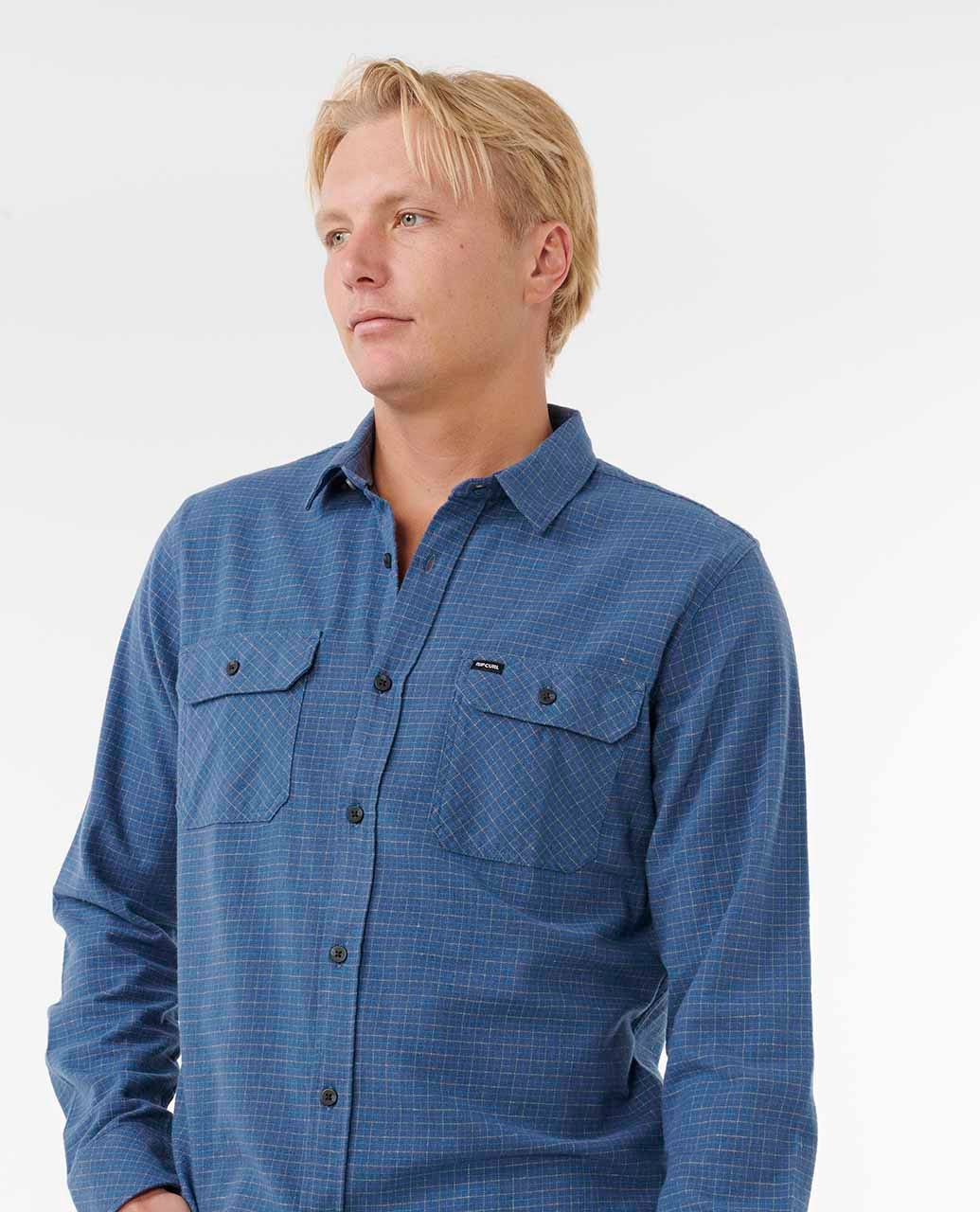 Rip Curl Men Classic Surf Checked In Flannel