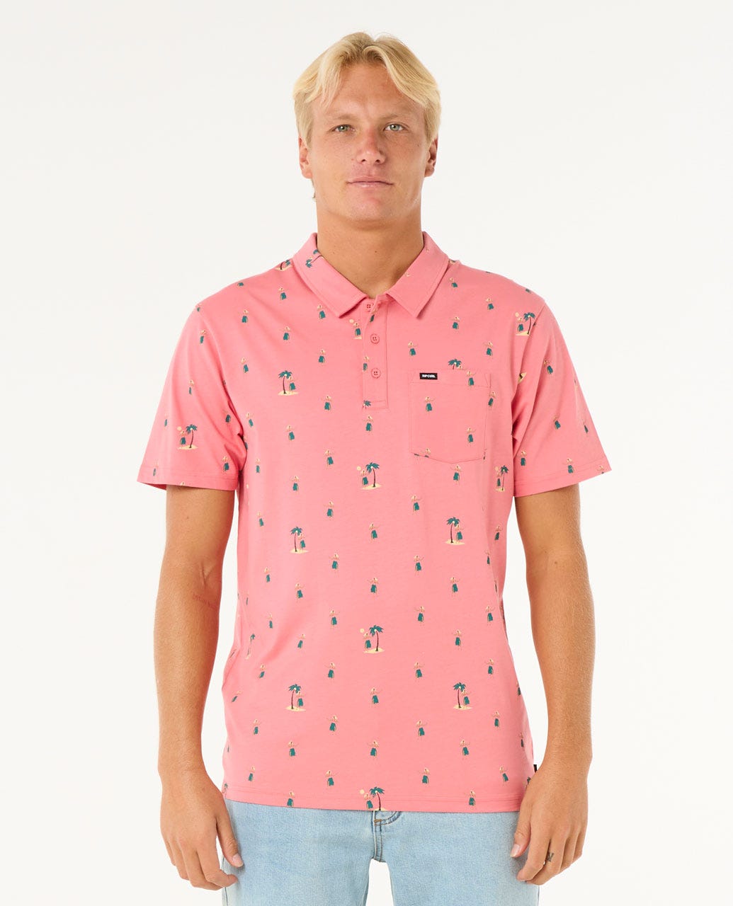 Rip Curl Men Fun Times Relaxed Polo