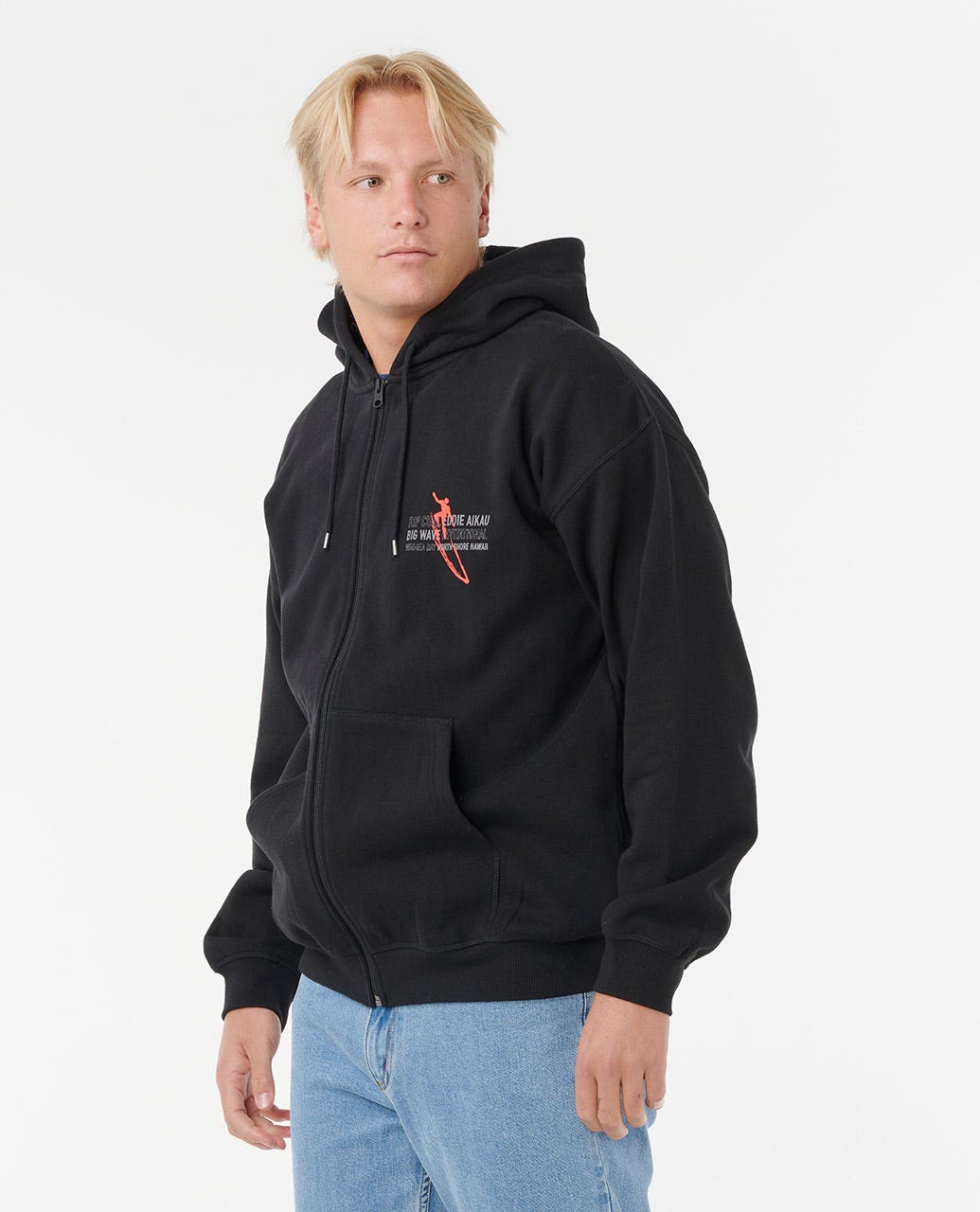 Rip Curl Men Eddie Would Go Zip Through Hood