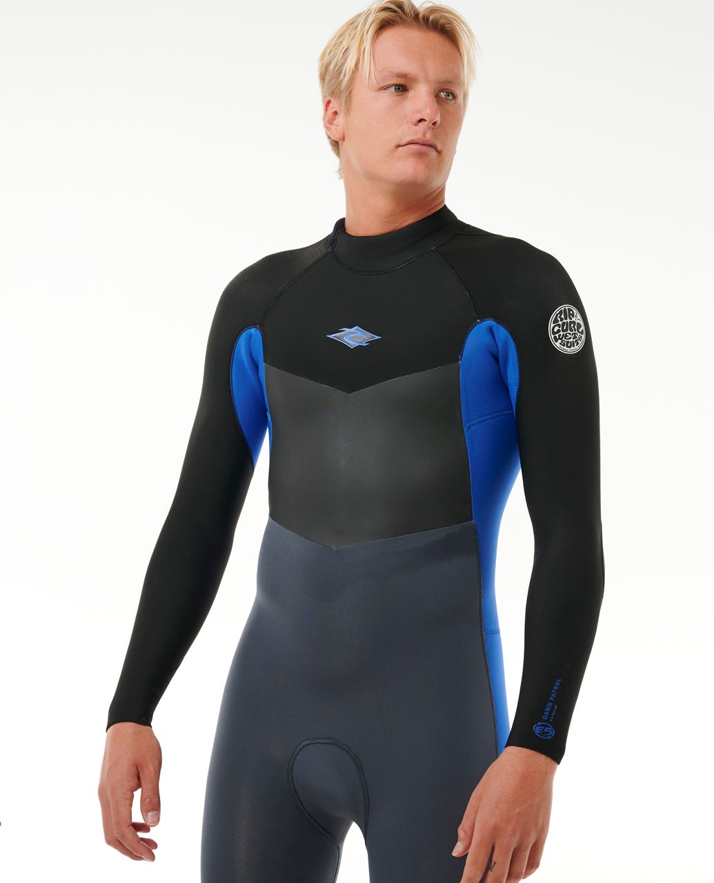 Rip Curl Men Dawn Patrol 3/2 Back Zip Wetsuit