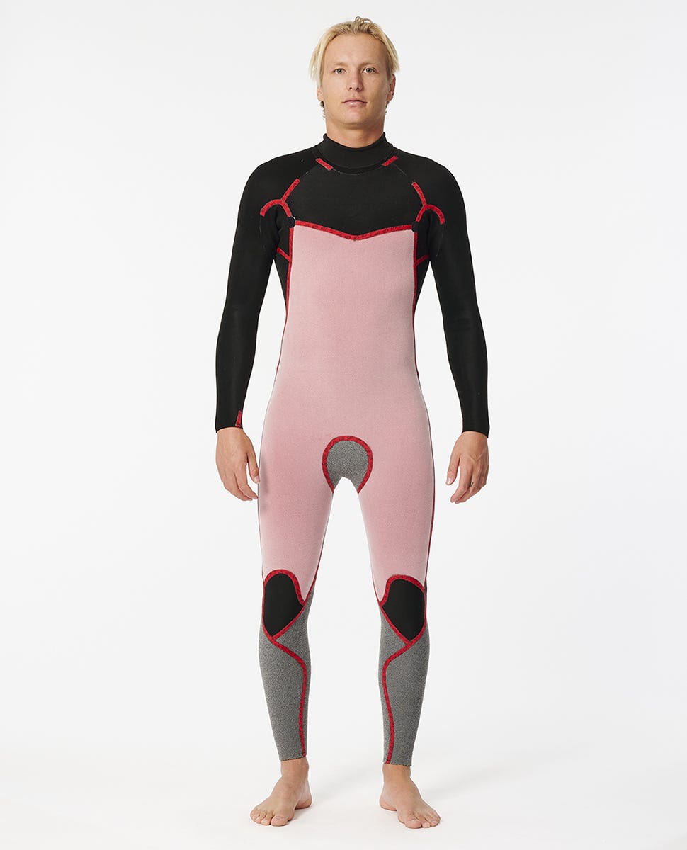 Rip Curl Men Dawn Patrol 4/3 Back Zip Wetsuit