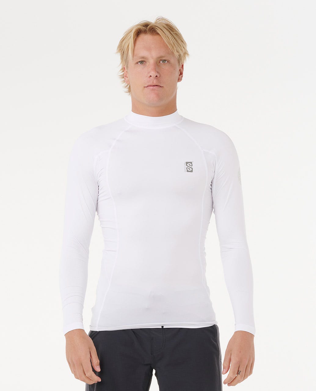 Rip Curl Men Search UPF50 Performance Long Sleeve Rash Guard