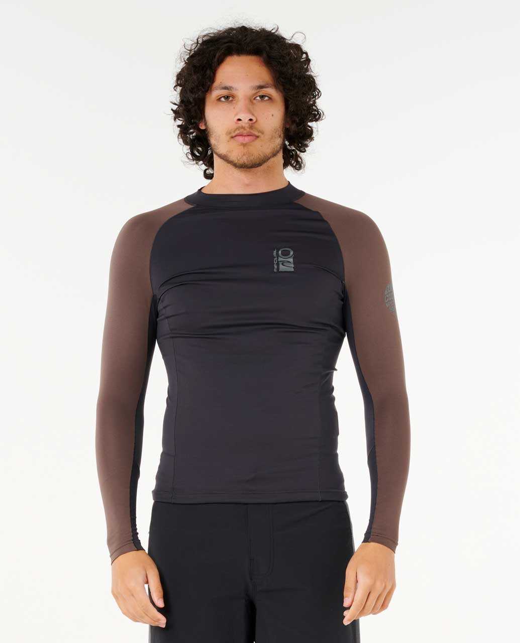Rip Curl Men Search UPF Performance Long Sleeve Rash Guard