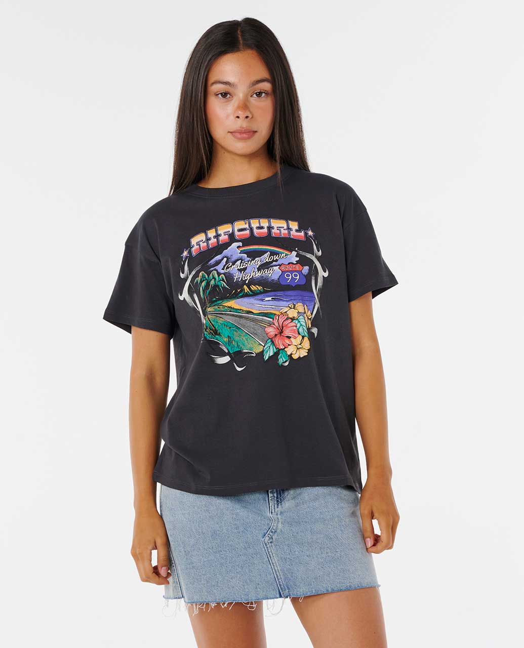 Rip Curl Women Pacific Rider Relaxed Tee