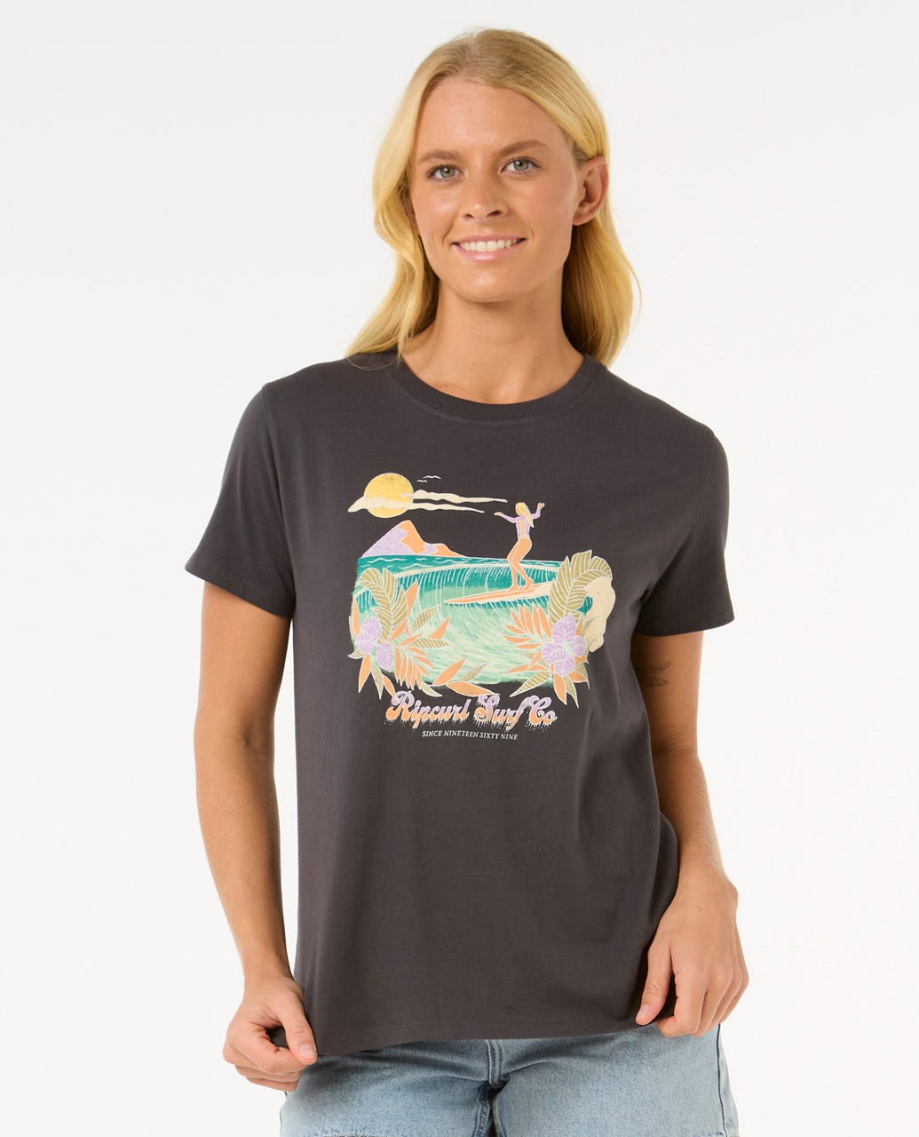 Rip Curl Women Gliding Standard Tee