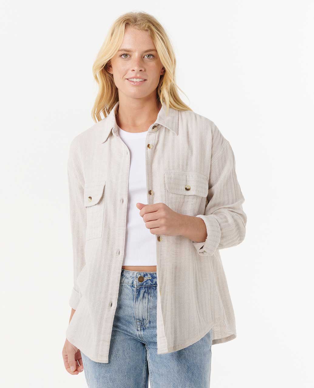 Rip Curl Women Oceanic Textured Shacket