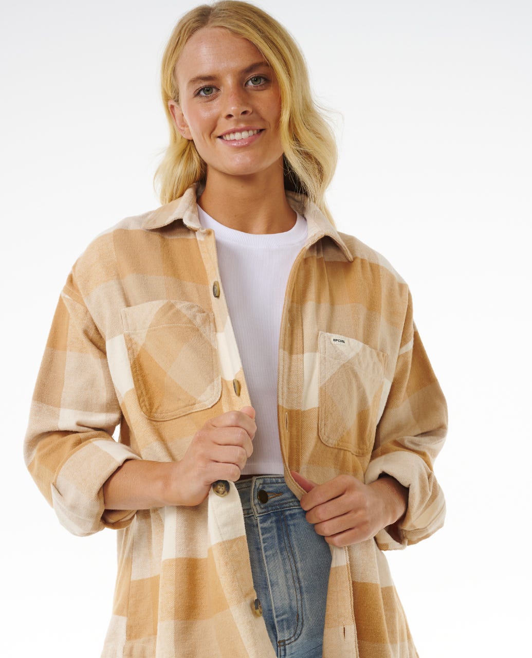 Rip Curl Women La Isla Flannel Shirt