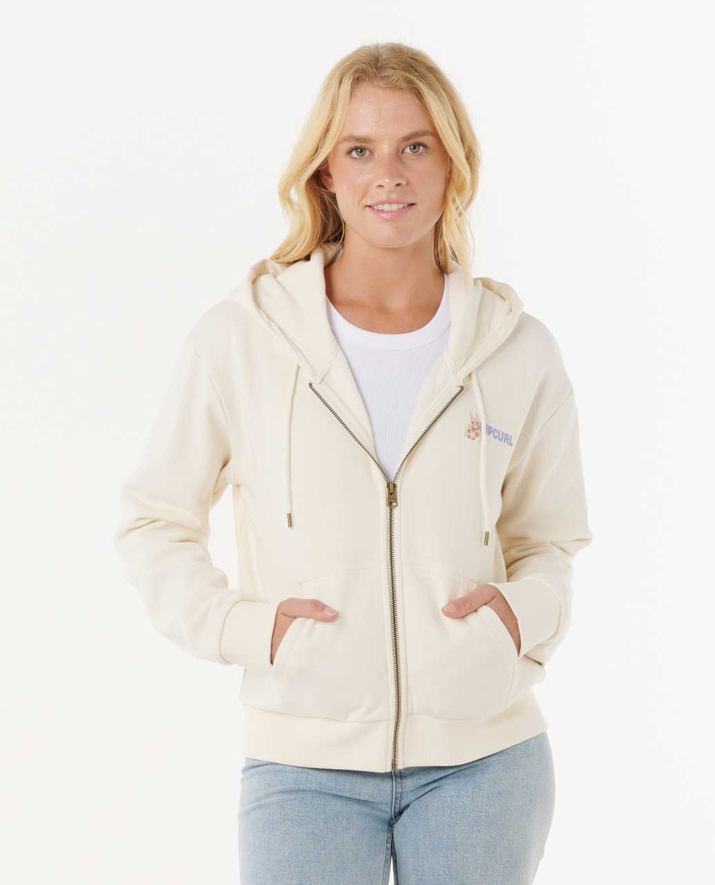 Rip Curl Women Summer Zip Through Hood