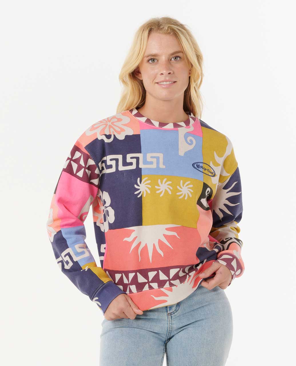 Rip Curl Women Keepsakes Fleece Crew