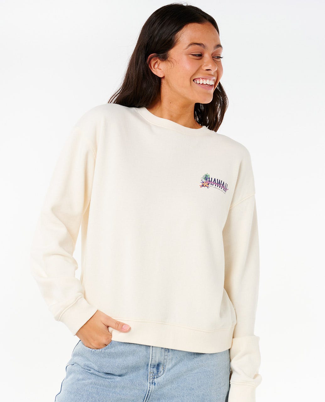 Rip Curl Women Es Vedra Relaxed Crew