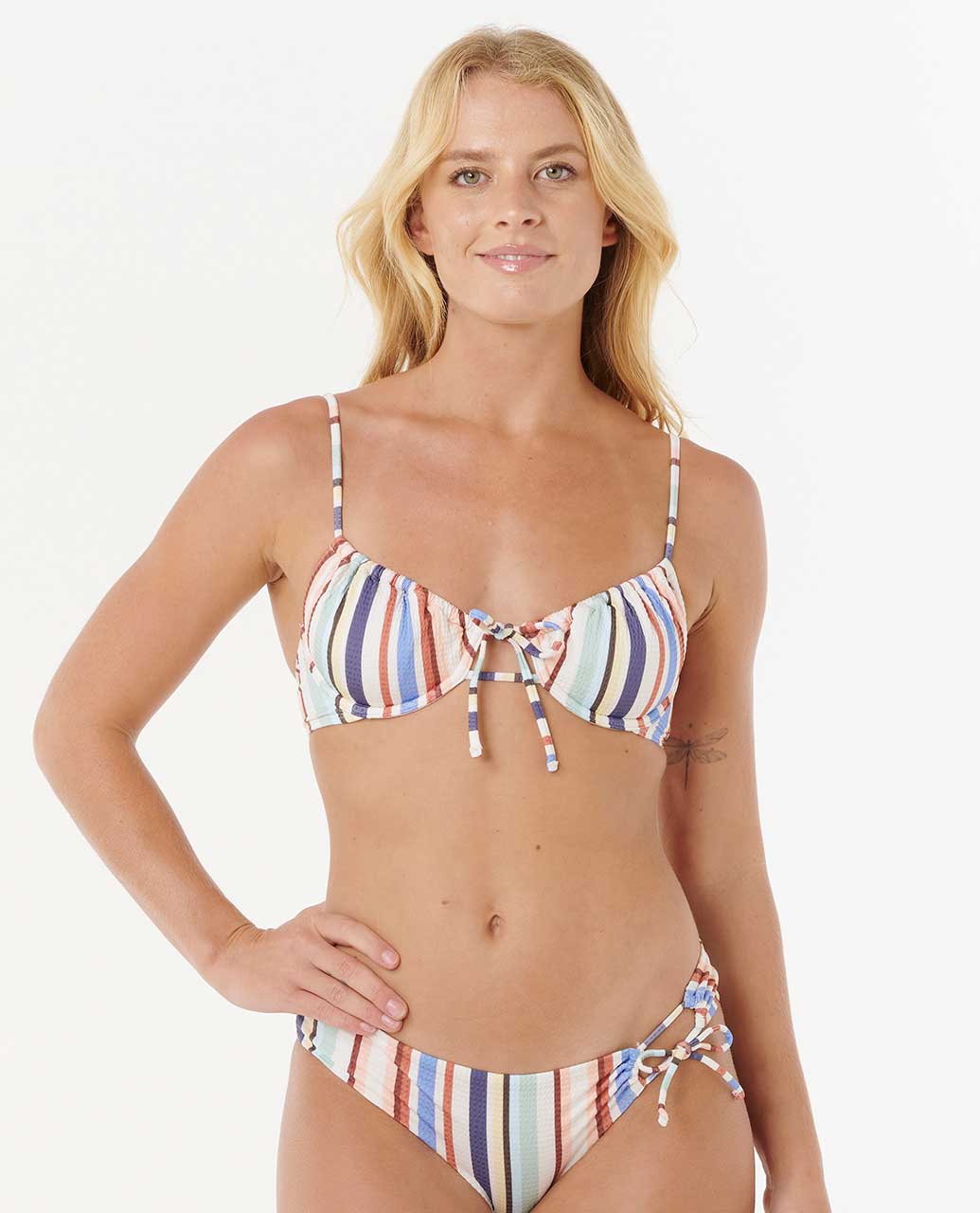 Rip Curl Women Oceanic Stripe D-DD Bikini Top