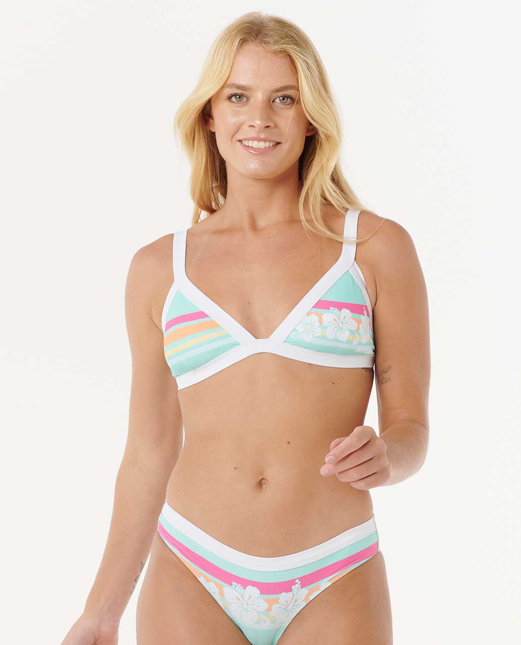 Rip Curl Women Waikiki Waves Fixed Triangle Bikini Top