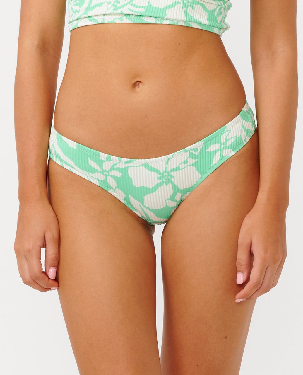 Rip Curl Women Sun To Sea Cheeky Coverage Hipster Bikini Bottom