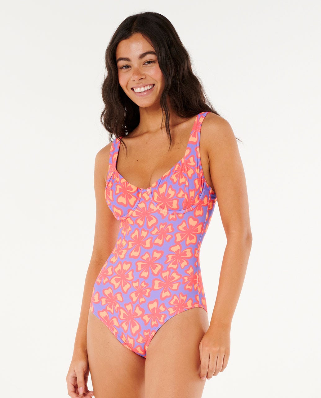 Rip Curl Women Neon Isles D-DD Good Coverage One Piece