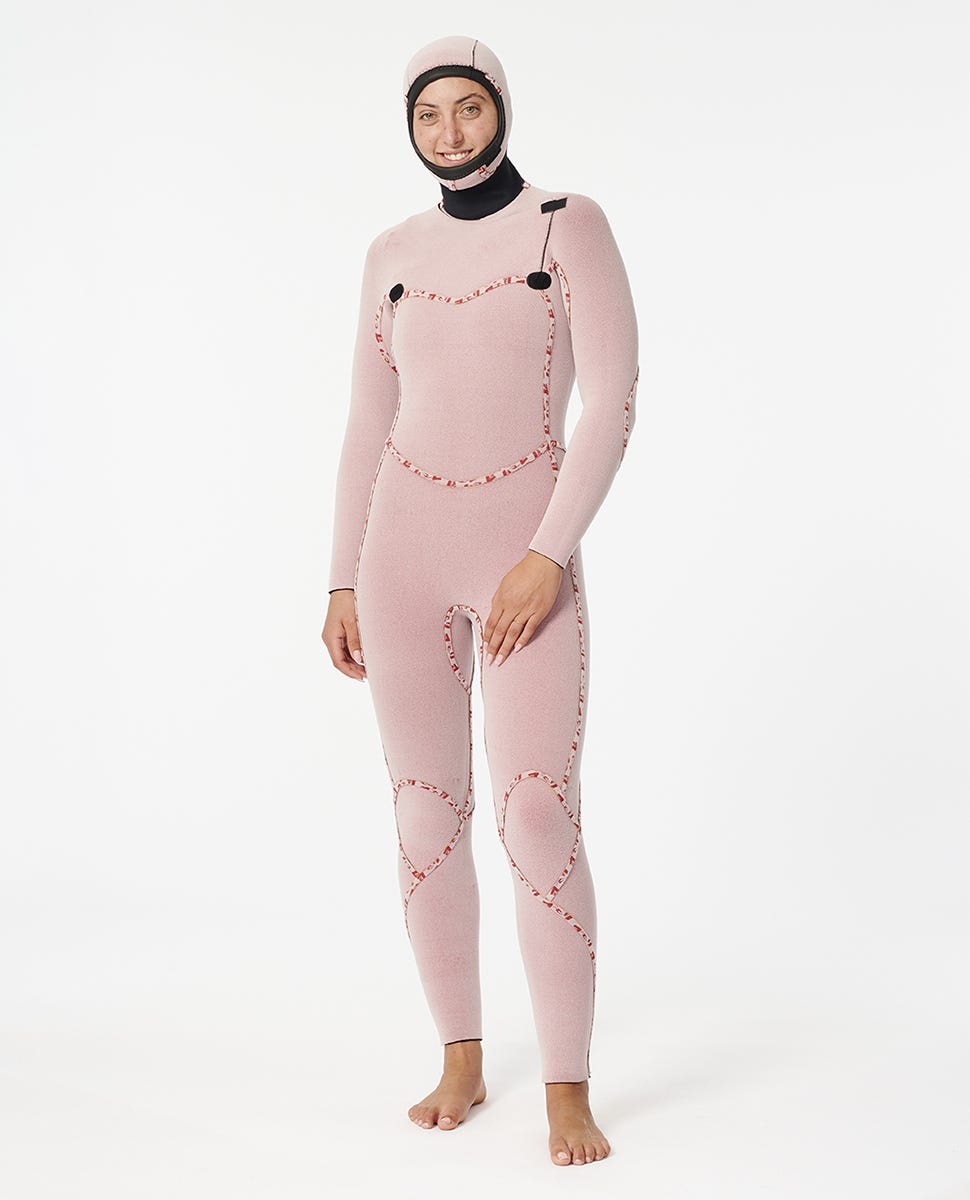 Rip Curl Women Women's Flashbomb 6/4 Hooded Chest Zip Fullsuit Wetsuit
