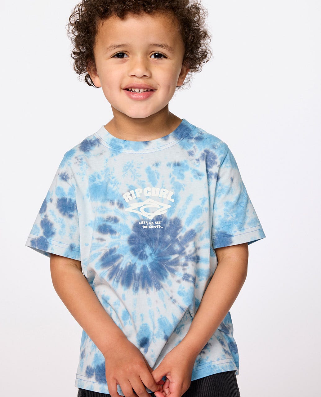 Rip Curl Kids Wave Dayz Tie Dye Tee - Boys (1-8 years)