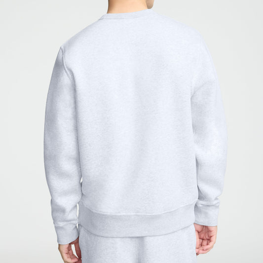 Platinum Silver Heather Powerblend Crewneck Sweatshirt