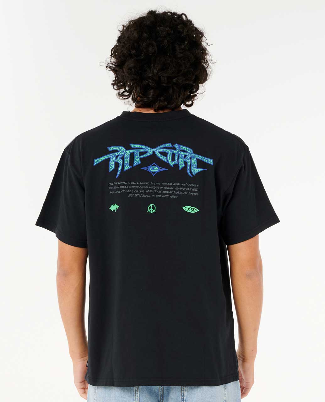 Rip Curl Men Raw Energy Gnarly Loose Tee