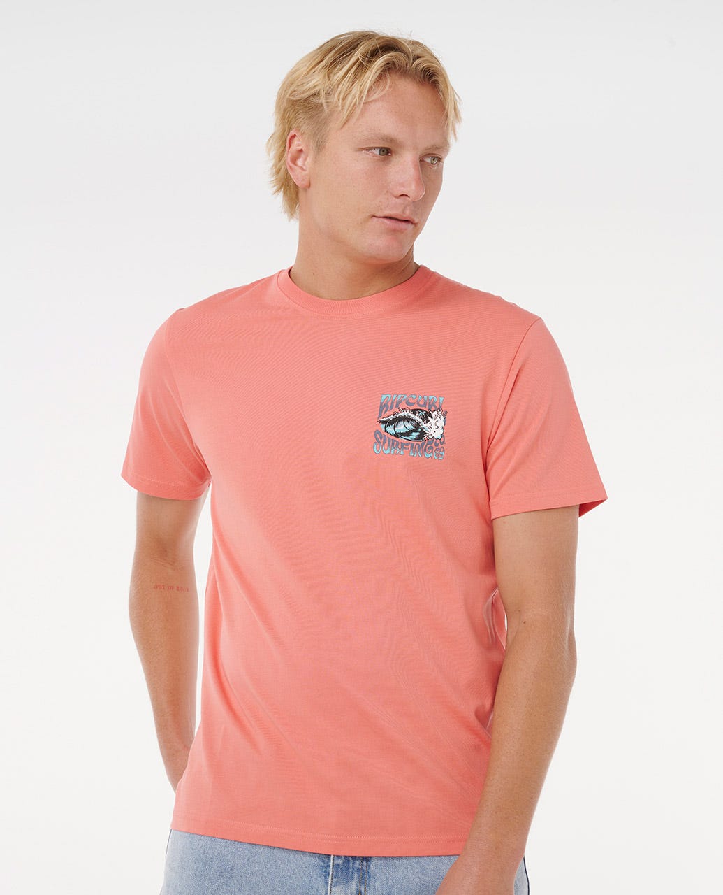 Rip Curl Men Hazed & Tubed Relaxed Tee