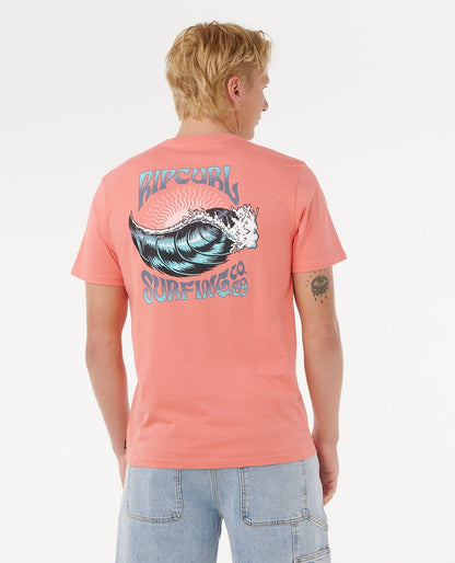 Rip Curl Men Hazed & Tubed Relaxed Tee