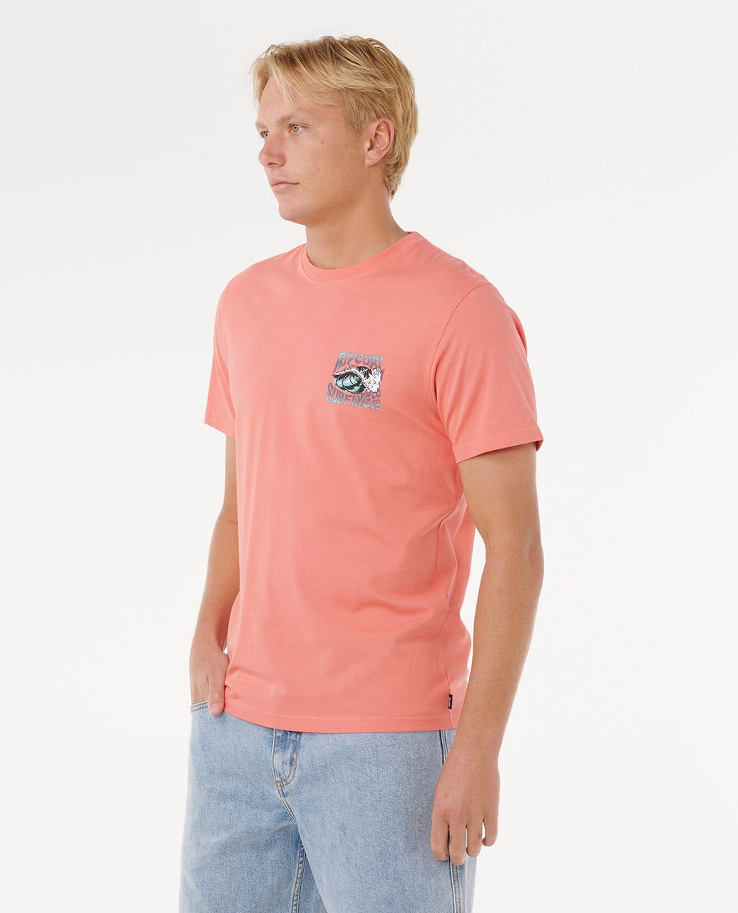 Rip Curl Men Hazed & Tubed Relaxed Tee