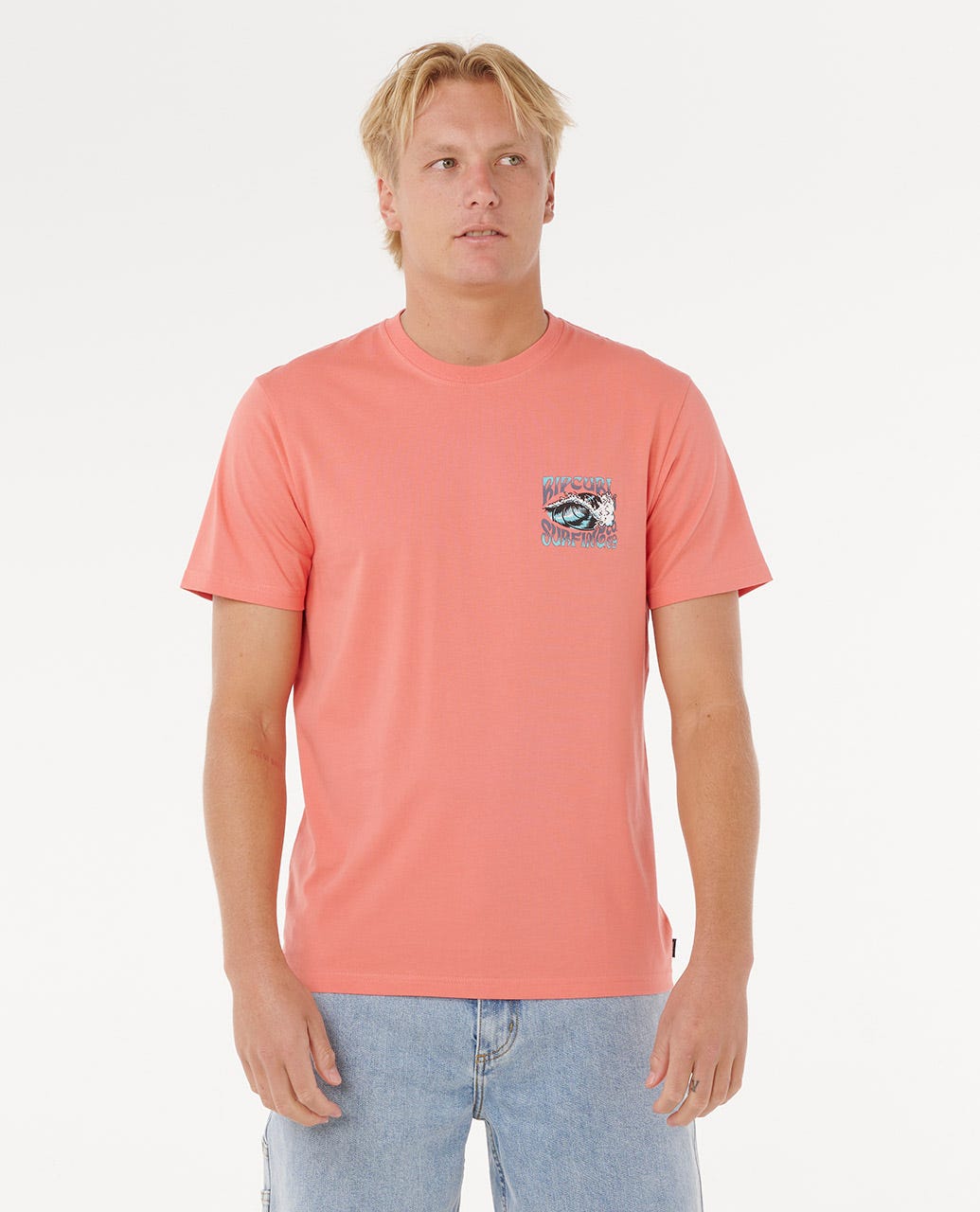 Rip Curl Men Hazed & Tubed Relaxed Tee