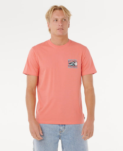 Rip Curl Men Hazed & Tubed Relaxed Tee