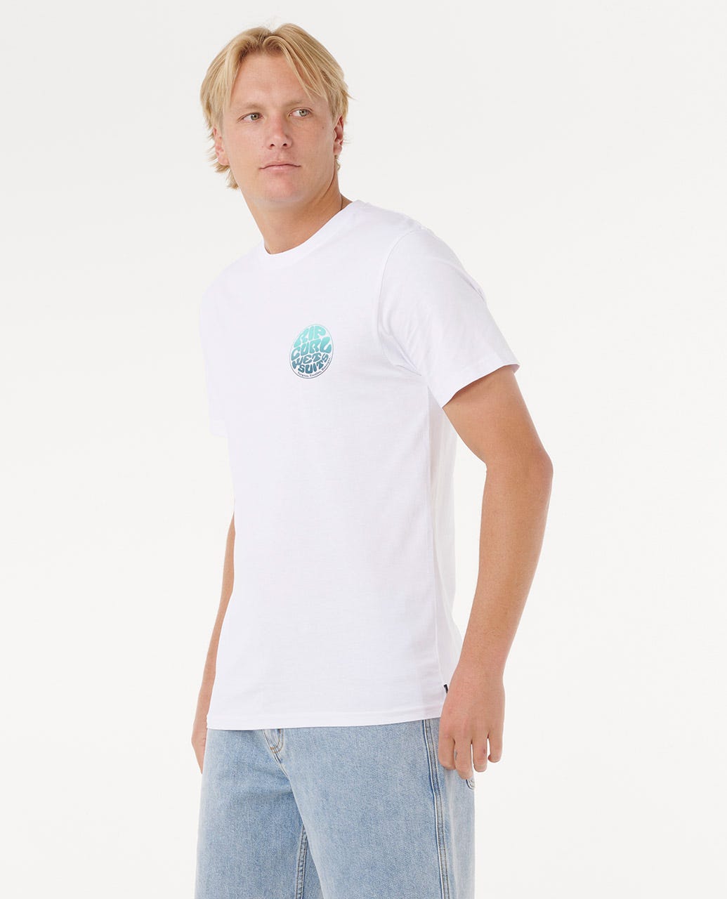 Rip Curl Men Wettie Passage Icon Standard Tee