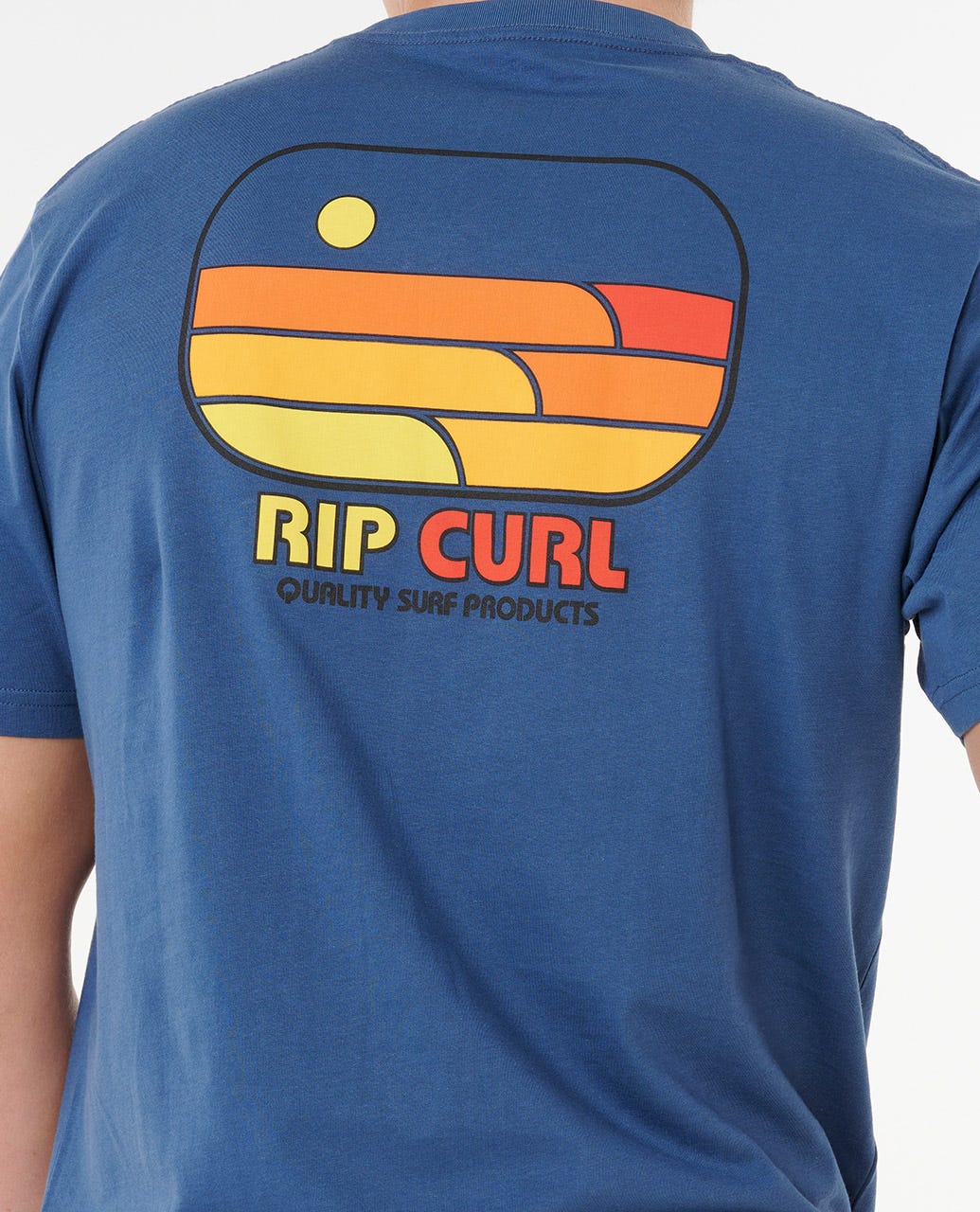 Rip Curl Men Surf Revival Lined Up Relaxed Tee