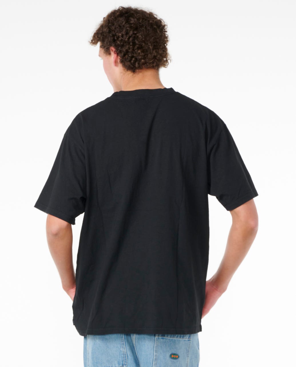 Rip Curl Men Fade Out Embroid Loose Tee