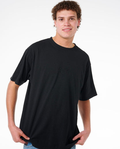 Rip Curl Men Fade Out Embroid Loose Tee