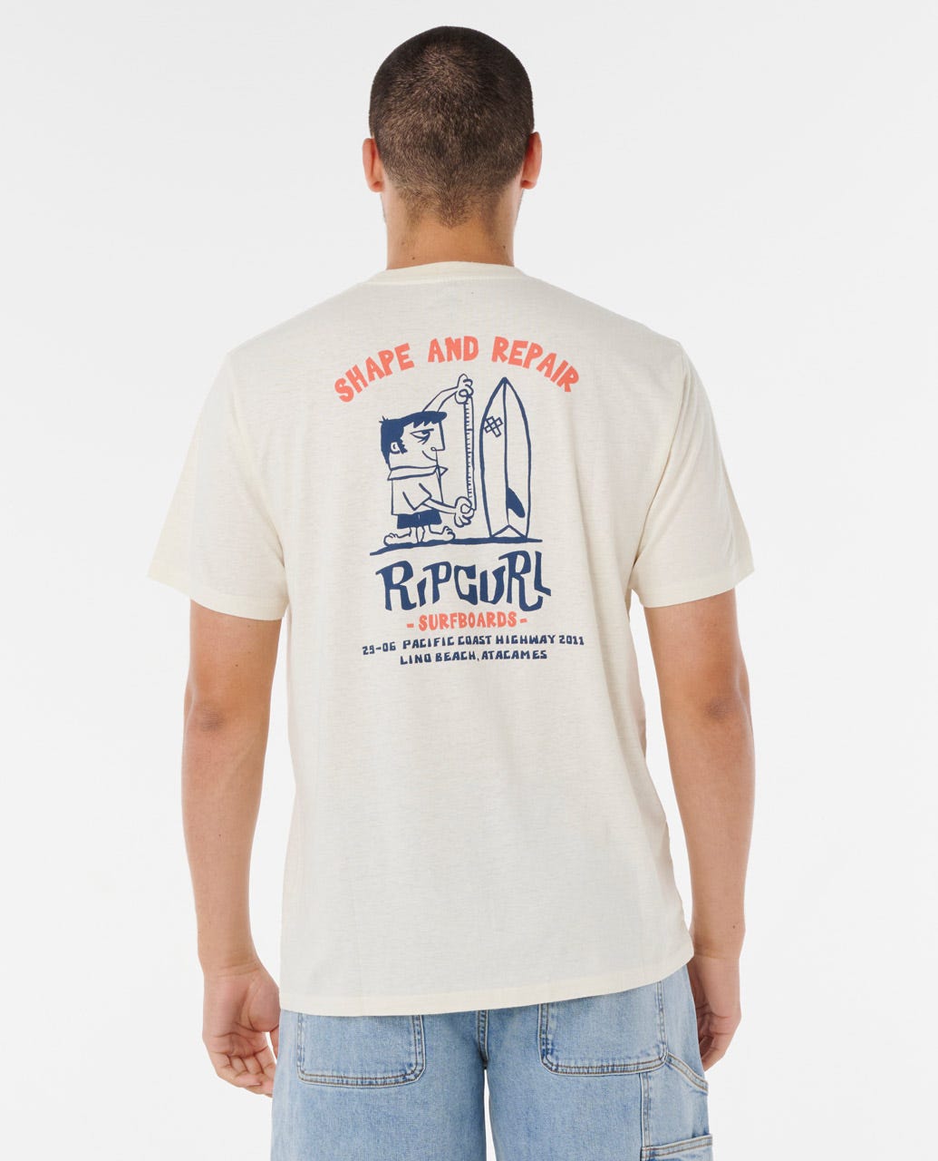 Rip Curl Men Shaper Address Relaxed Tee