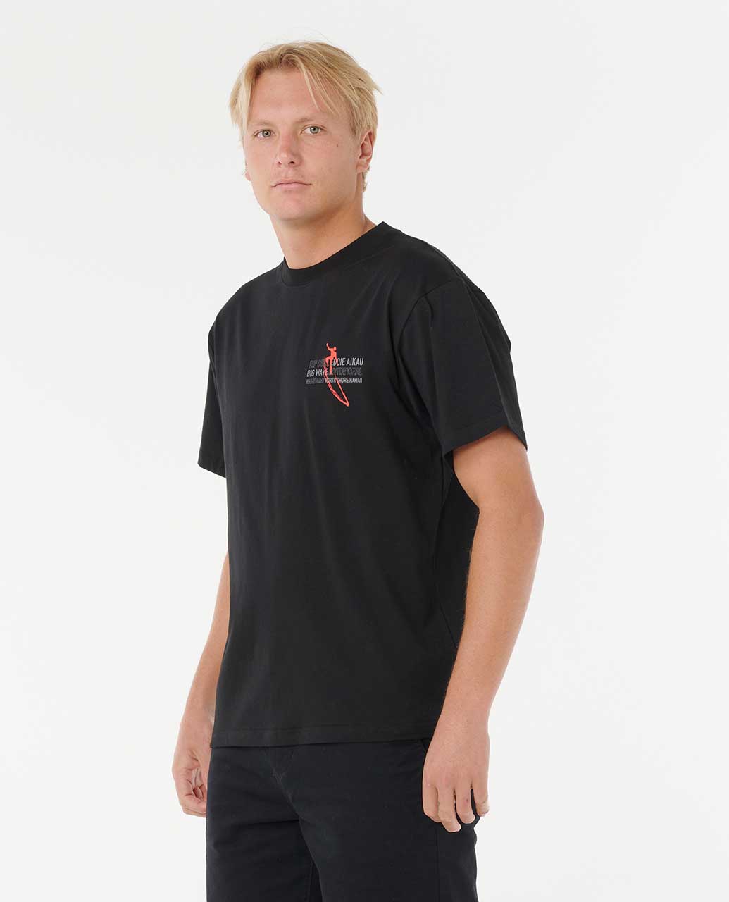Rip Curl Men Eddie Would Go Retro Tee