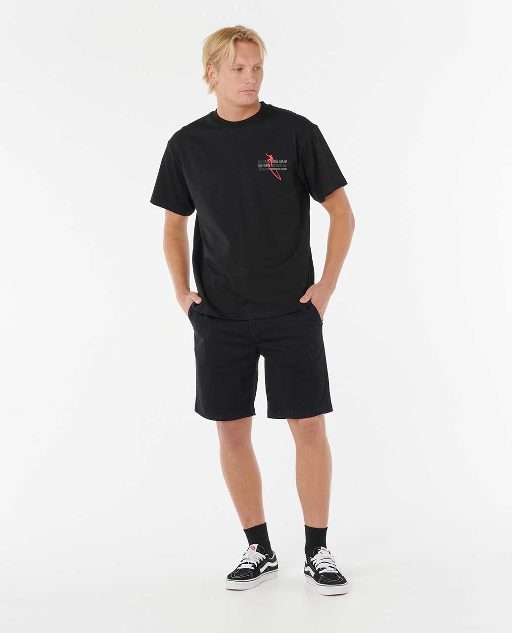 Rip Curl Men Eddie Would Go Retro Tee