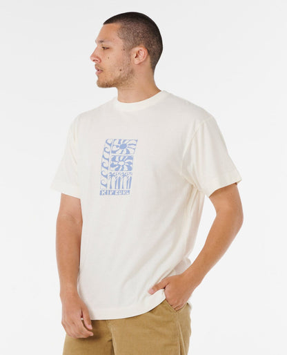 Rip Curl Men Artist Of The Search - Ty Williams Stacked Loose Tee