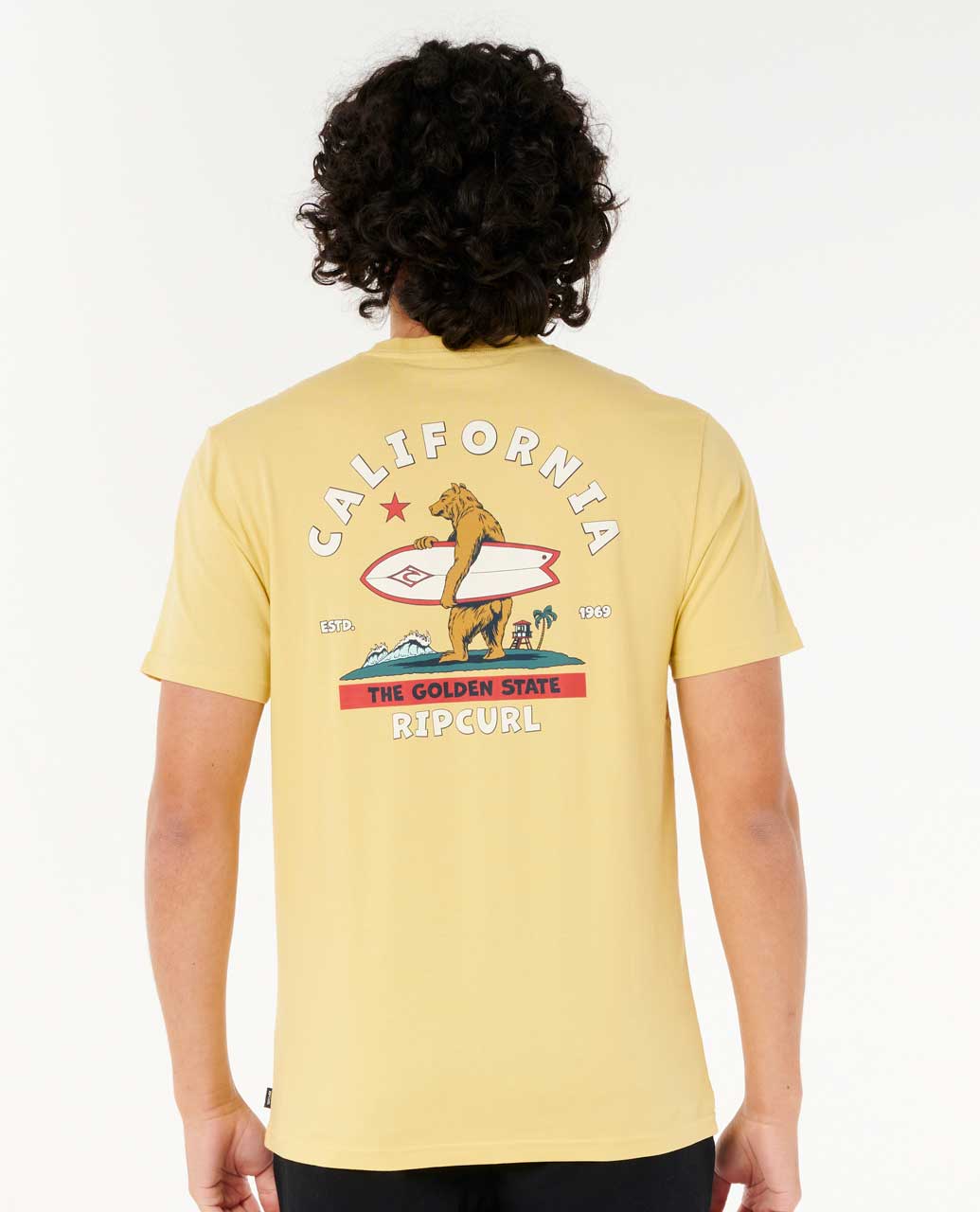 Rip Curl Men Destination Animals Standard Tee