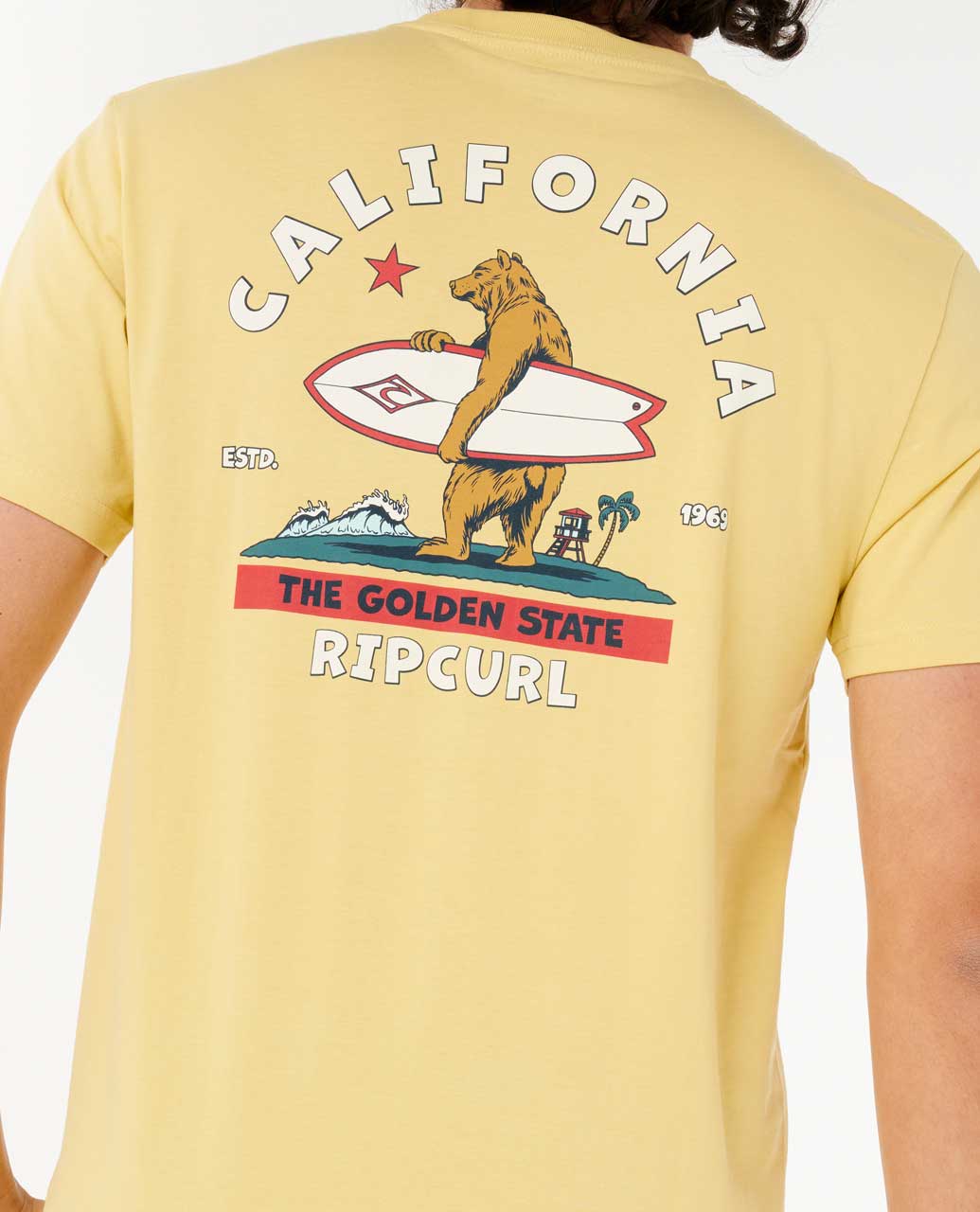 Rip Curl Men Destination Animals Standard Tee