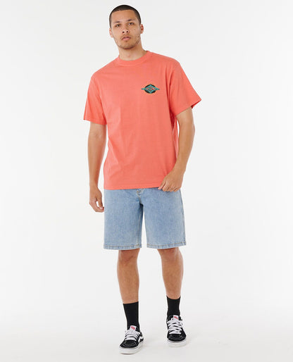Rip Curl Men Raw Burst Loose Tee
