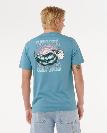 Rip Curl Men Hazed & Tubed Relaxed Tee