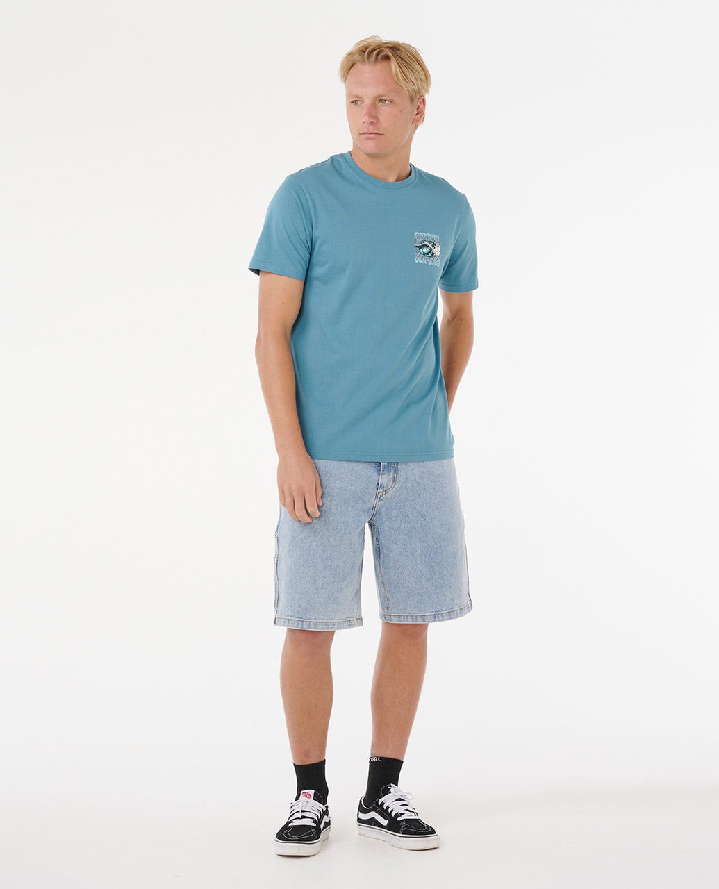 Rip Curl Men Hazed & Tubed Relaxed Tee