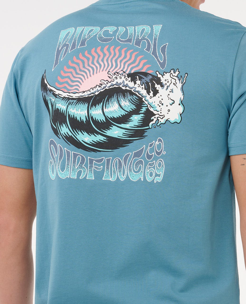 Rip Curl Men Hazed & Tubed Relaxed Tee