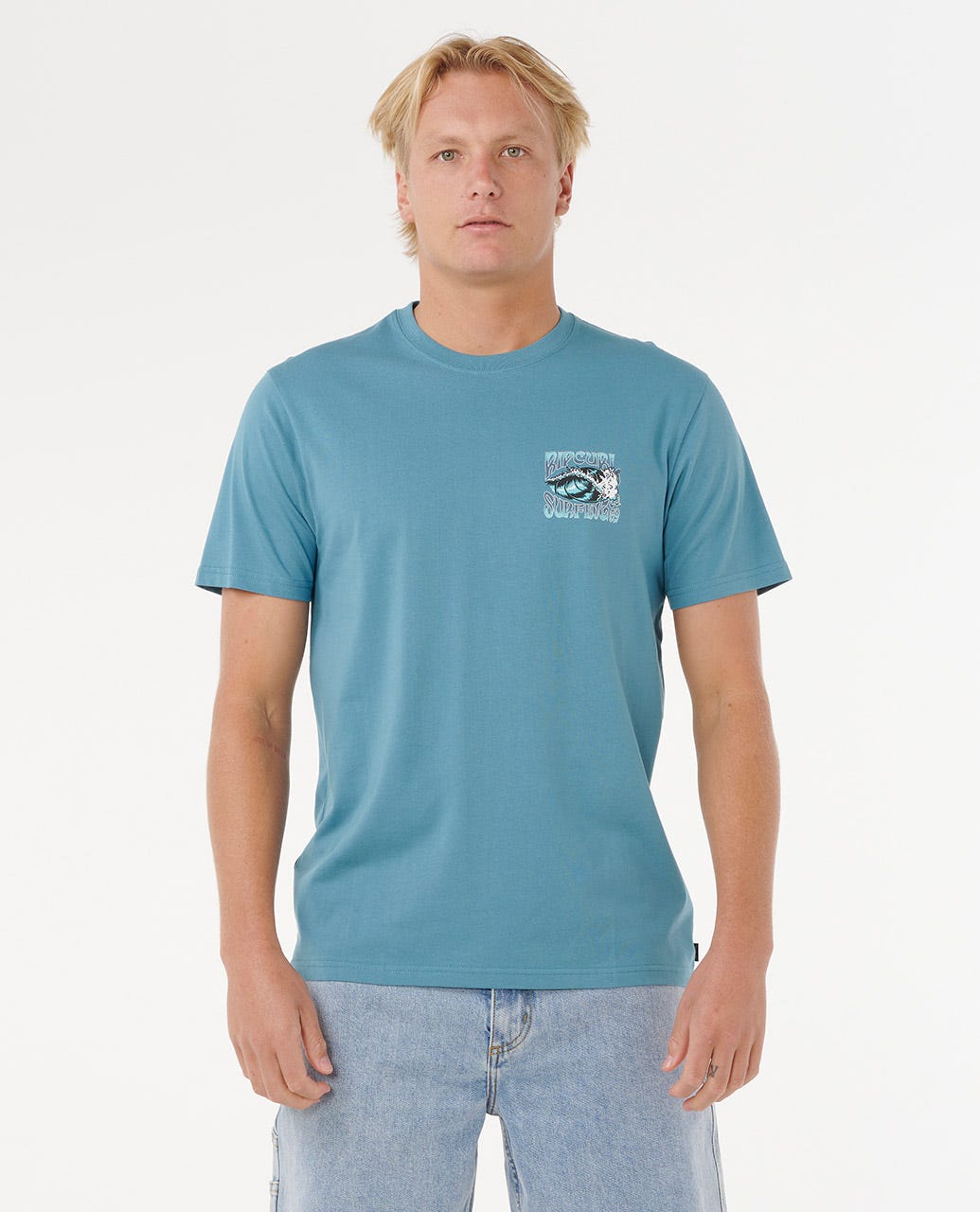 Rip Curl Men Hazed & Tubed Relaxed Tee