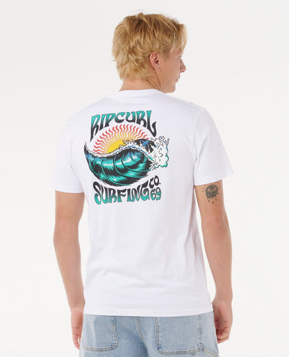 Rip Curl Men Hazed & Tubed Relaxed Tee