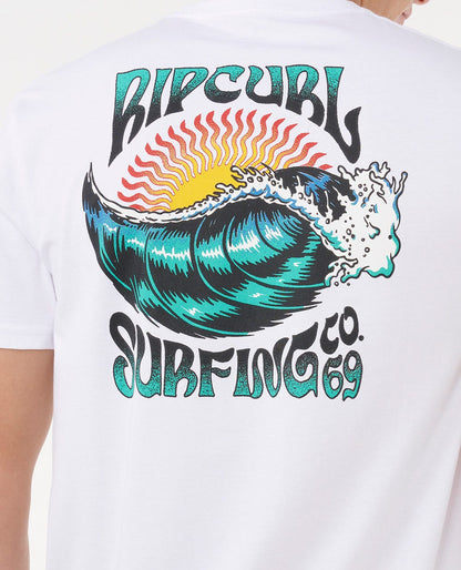 Rip Curl Men Hazed & Tubed Relaxed Tee