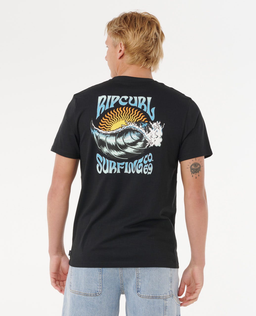Rip Curl Men Hazed & Tubed Relaxed Tee