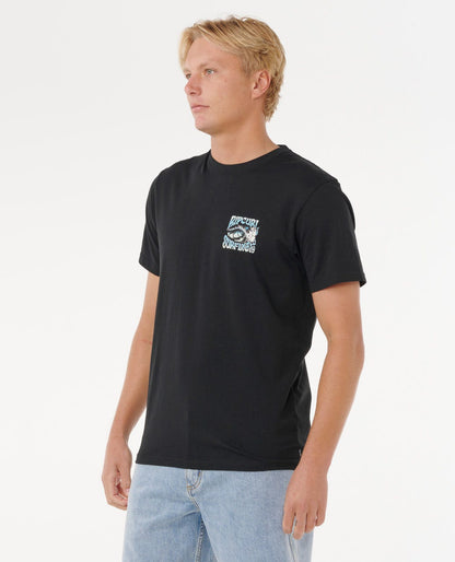 Rip Curl Men Hazed & Tubed Relaxed Tee
